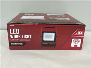 Ace 6000 lm LED Corded Stand (H or Scissor) Work Light NEW